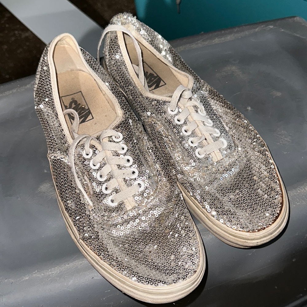 glitter vans